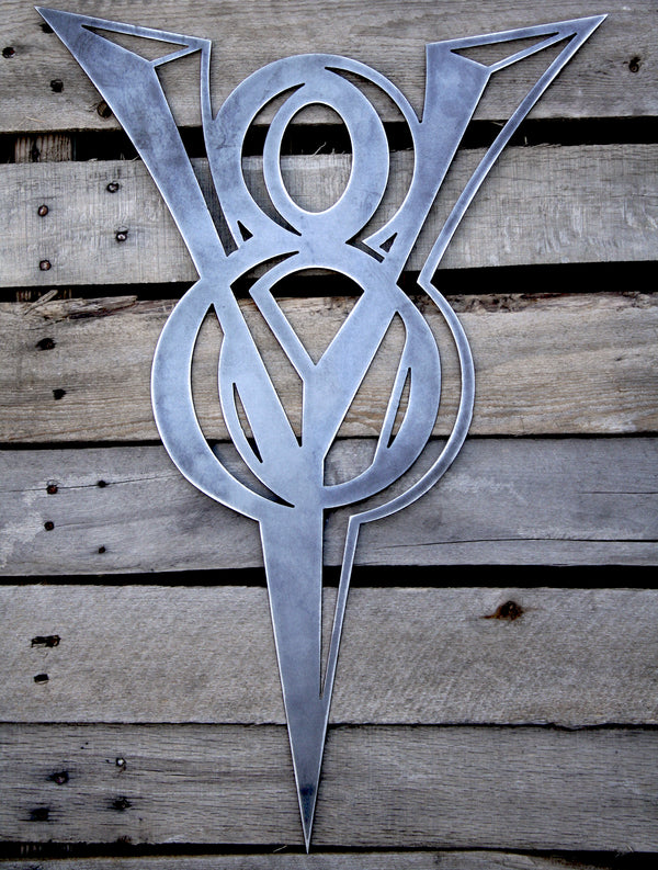Ford V8 Emblem Sign