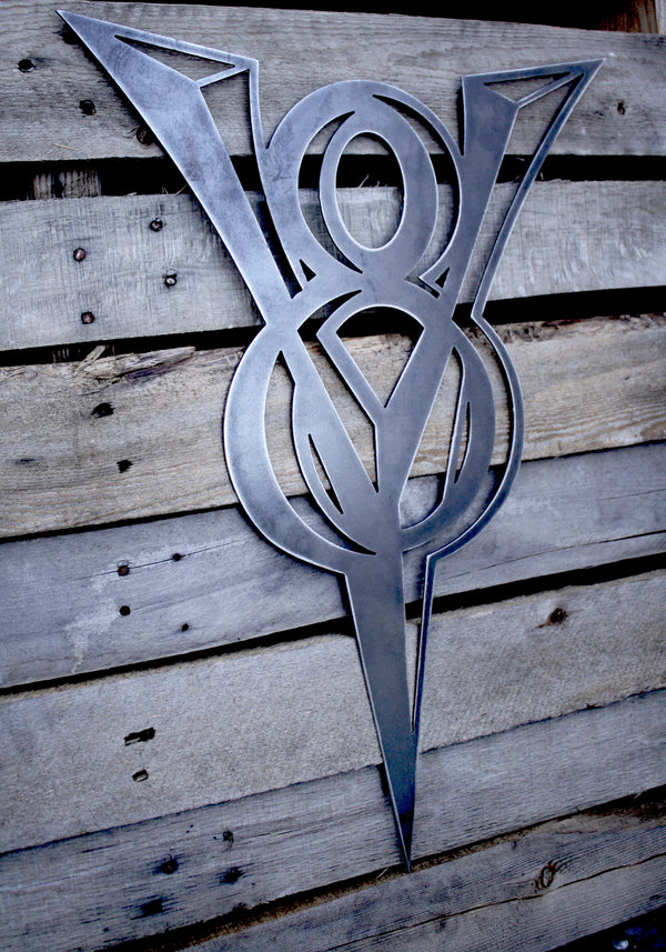 Ford V8 Emblem Sign