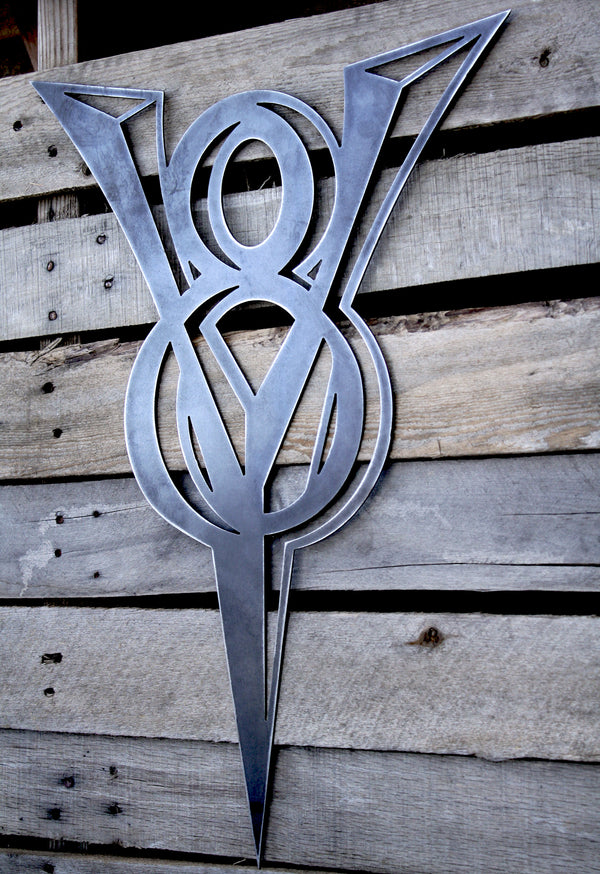 Ford V8 Emblem Sign