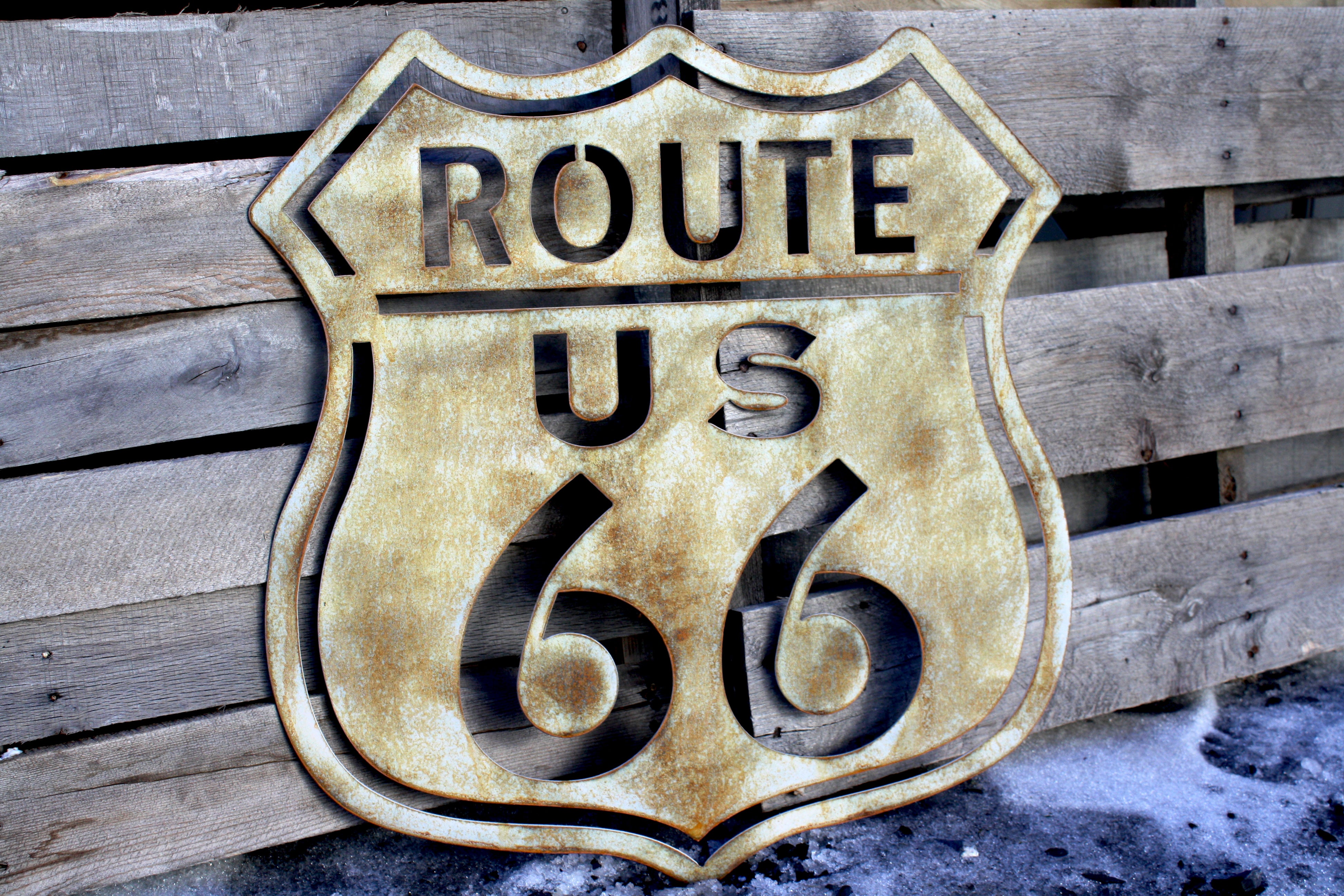 Route 66 Garage Sign