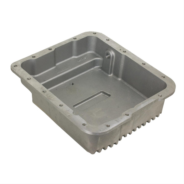 B&M Chevy Deep Finned Aluminum Transmission Pan 2 qts. Extra Capacity