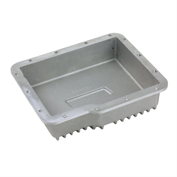 B&M Chevy Powerglide Deep Finned Aluminum Transmission Pan 2 qts. Extra Capacity