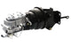 74-86 Jeep CJ Aluminum Master Cylinder & Proportioning Valve & Black Booster Kit