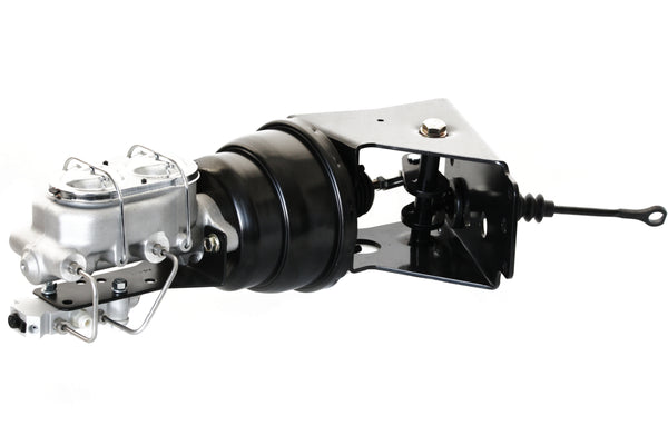 66-77 Ford Bronco Black Aluminum Master Cylinder Booster Proportioning Valve Kit