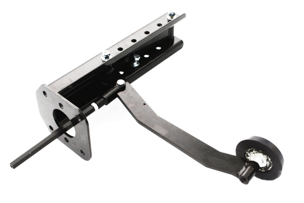 Universal Under Dash Brake Pedal w/ Pol/Chrome Wilwood Master Cylinder & Booster