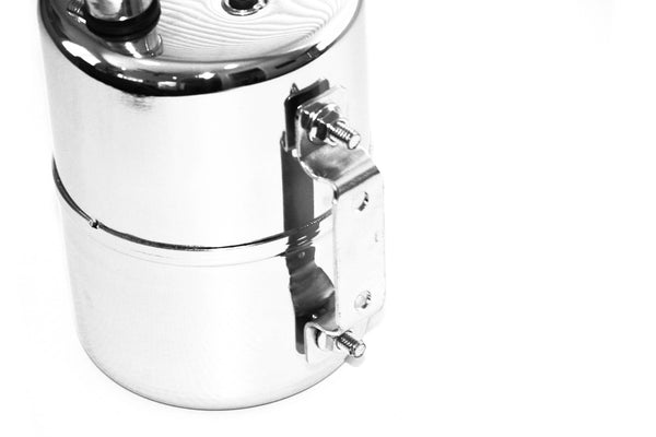 Universal Chrome Power Brake Vacuum Canister / Reservoir