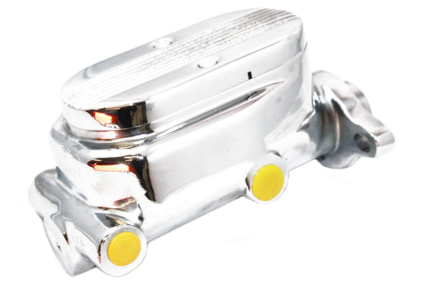 Universal Under Dash Brake Pedal Chrome Master Cylinder Black Booster Prop Valve