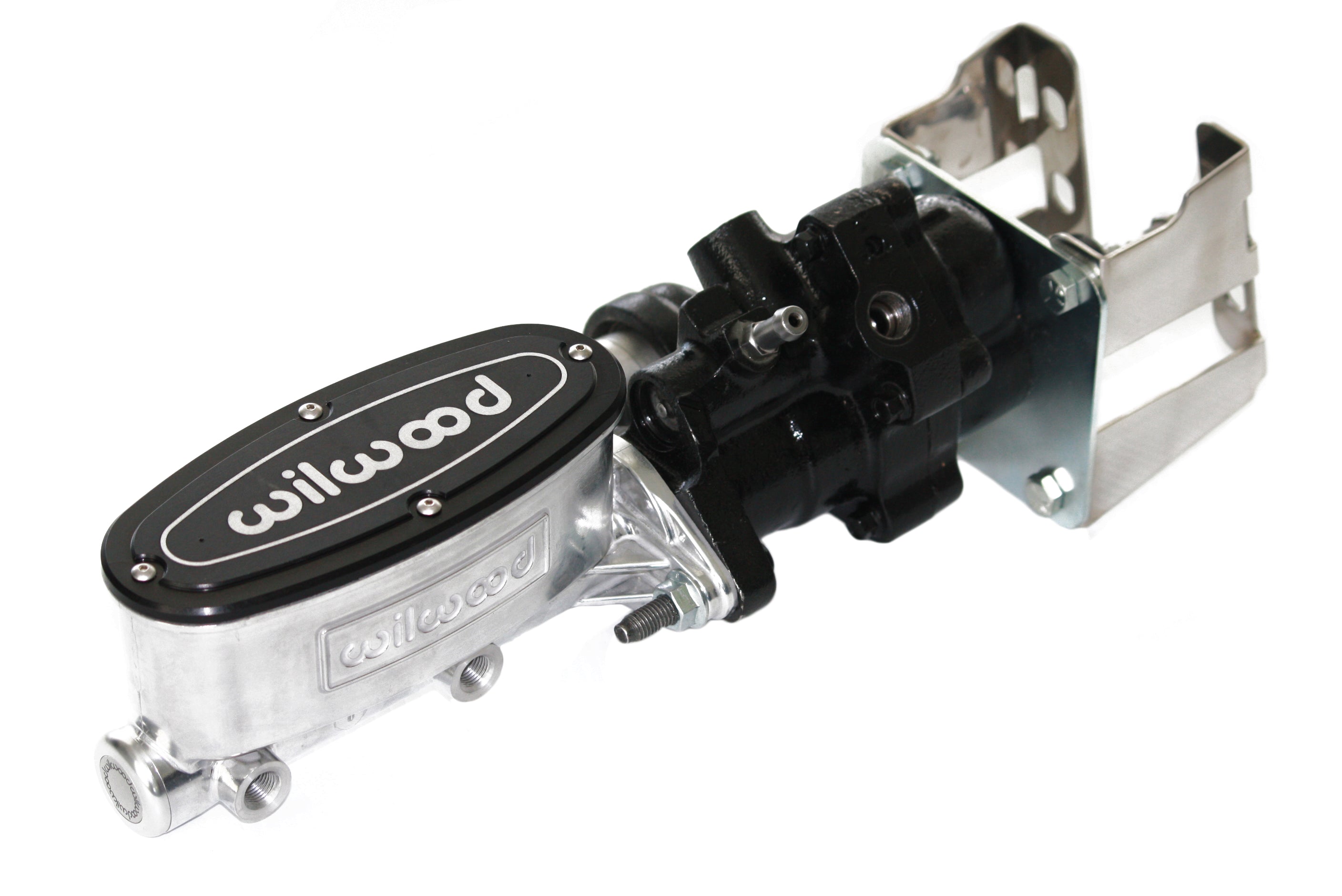 Hydroboost w/ Polished Wilwood Master Cylinder Brake Kit