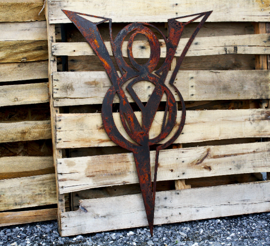 Ford V8 Emblem Sign