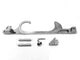 Chrome Aluminum Throttle Cable Bracket & Return Springs