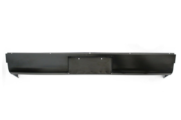55-87 Chevy/GMC C10 Truck Stepside Rear Roll Pan with Lic Plate