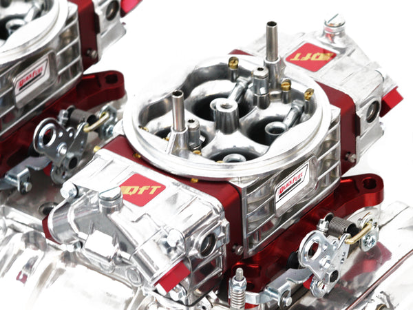 (2) Quick Fuel 750 CFM Blower Calibrated Carburetors