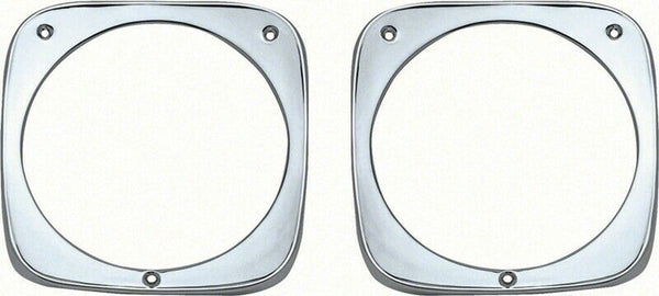64-66 Chevy Truck Chrome Grille Shell with Bezels