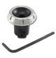 64-66 Chevy/GMC Truck Black & Stainless Steel Wiper Switch Knob