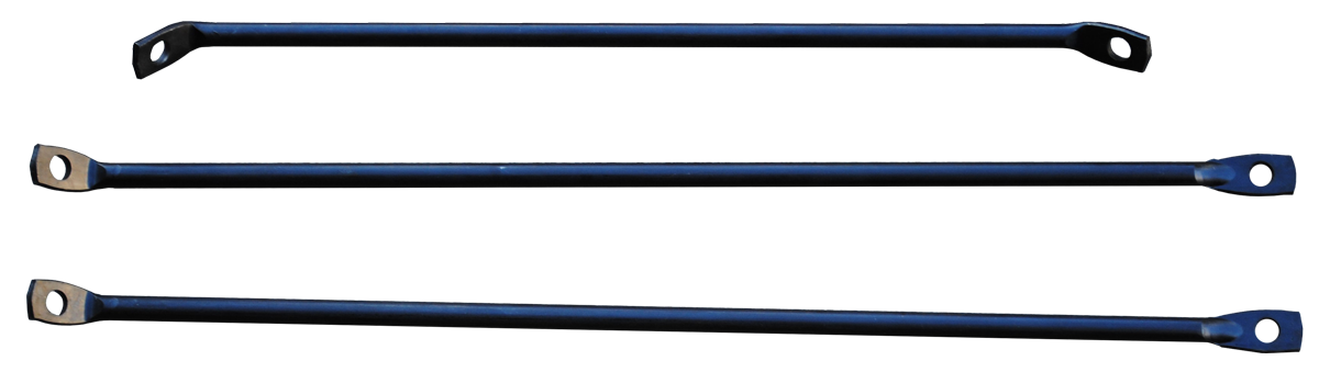 55-66 Chevy/GMC Truck Rear Fender Brace Support 3-PC Set