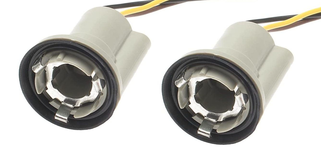 73-87 Chevy/GMC Truck Tail Light Sockets / Park Light (Round Headlight) Pair