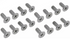 (16) 47-59 Chevy/GMC C10 Truck LH & RH Door Latch & Striker Beveled Screws