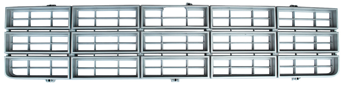 73-80 Chevy C10 Truck Plastic Inner Grille with Light Argent Silver Details