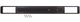 78-80 Chevy/GMC C10 Truck Black & Silver Passenger Side Dash Molding with A/C