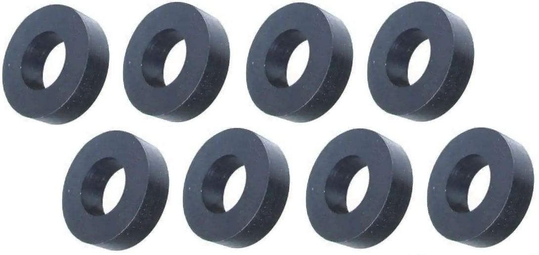 34-66 Chevy/GMC Front/Rear Shackle Rubber Bushing Grease Seal Repair Kit (8 pk)