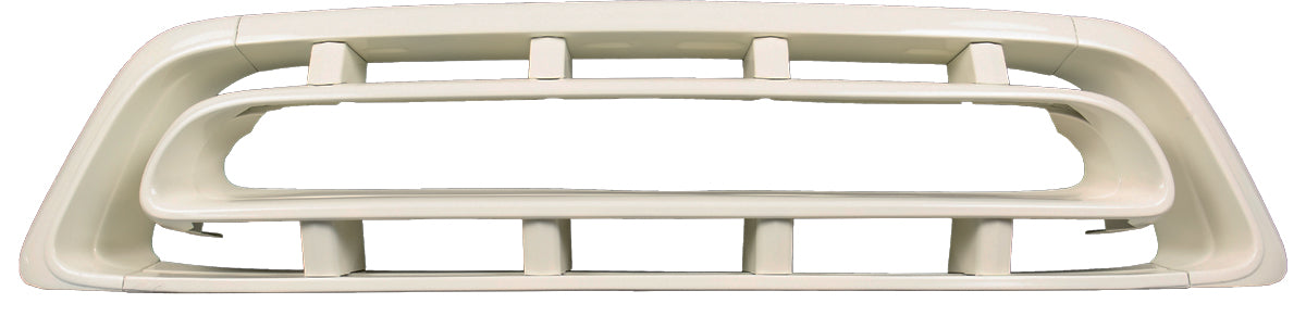 1957 Chevy Pickup Truck Steel Milk White Painted Front Grille Assembly