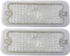 75-80 Chevy/GMC C10 Truck Front Clear Turn Signal Light Park Lamp Lens Set