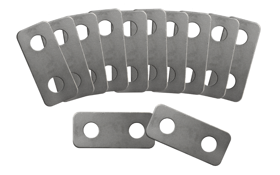 67-72 Chevy/GMC C10 Truck RH/LH Door Latch Striker Plates Shim Kit 12-Pc