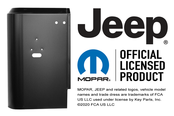 76-86 Jeep CJ-7 LH & RH Side Rear Corner Tail Light Panels