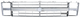 85-87 Chevy C10 Truck Plastic Grille with Stainless Molding & Dual Headlight Bezels