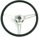 73-87 Chevy C10 Truck/Car Comfort Grip 15" Steering Wheel with Bowtie Horn Button