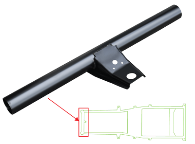 97-06 Jeep Wrangler TJ Front Frame Support Crossmember