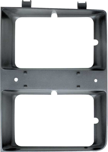 83-84 Chevy/GMC C10 Truck LH & RH Argent Dual Headlight Bezels with Chrome Trim