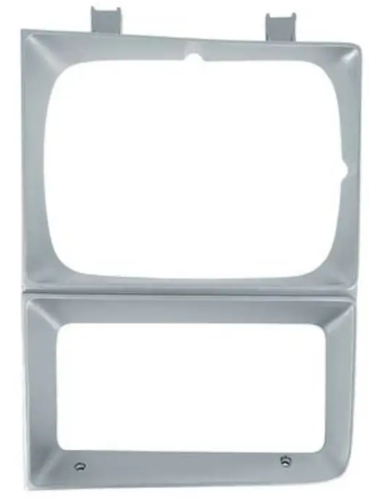 83-84 Chevy/GMC C10 Truck LH & RH Argent Single Headlight Bezels (Pair)