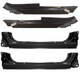 73-87 Chevy Truck LH & RH Side Complete Outer Cab Floor & Rocker Patch Panels