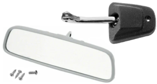 69-71 Chevy/GMC C10 Truck Interior Chrome Rear View Mirror with Bracket