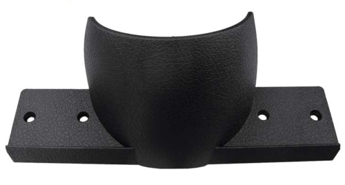 75-77 Chevy/GMC C10 Truck Black & Chrome Dash Bezel Without A/C