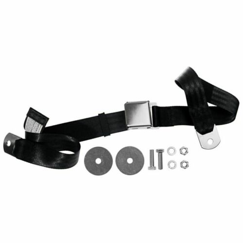 47-87 Chevy/GMC C10 Truck 2-Point Seat Lap Belts lack Chrome Lift Release Latch