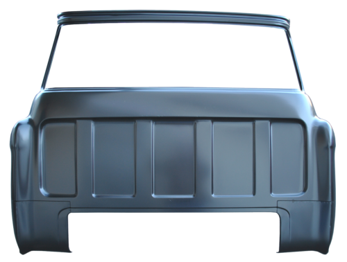 55-59 Chevy/GMC Truck Full Outer Replacement Rear Cab Patch Panel Big Back Glass