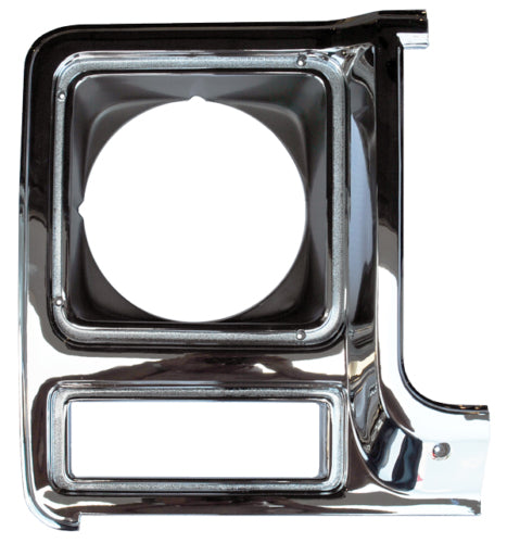 79-80 Chevy C10 Truck Plastic Inner Grill with LH & RH Headlight Bezels