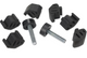 75-81 Chevy/GMC C10 Truck Hood to Grill Adjusters & Side Bumpers 8-PC Kit