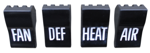 60-63 Chevy/GMC C/K Truck Deluxe Heater Control Panel Knobs