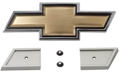 83-87 Chevy C10/K10 Truck Suburban Gold Grill Bow-Tie Emblem