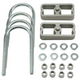 67-87 Chevy/GMC C10 Truck 1" Rear Leaf Spring Lift/Lowering Blocks with U-Bolts