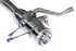 Chrome Stainless Tilt Steering Column 32" Ignition Key Automatic Billet Shifter
