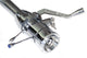 Chrome Stainless Tilt Steering Column 32" Ignition Key Automatic Billet Shifter