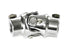 Chrome 3/4" DD To 3/4" DD Steering U-Joint Column Rod / Shaft