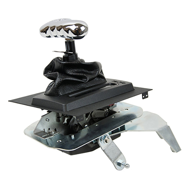 B&M Hammer Console Shifter for 87-93 Ford Mustang Automatic Transmission