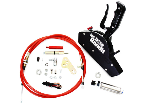 B&M Black Stealth Magnum Pistol Grip Pro Bandit Powerglide Shifter