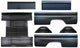 60-66 Chevy/GMC C10 Truck 8' Long bed Fleetside Steel Bed Kit (Lettered Tailgate)