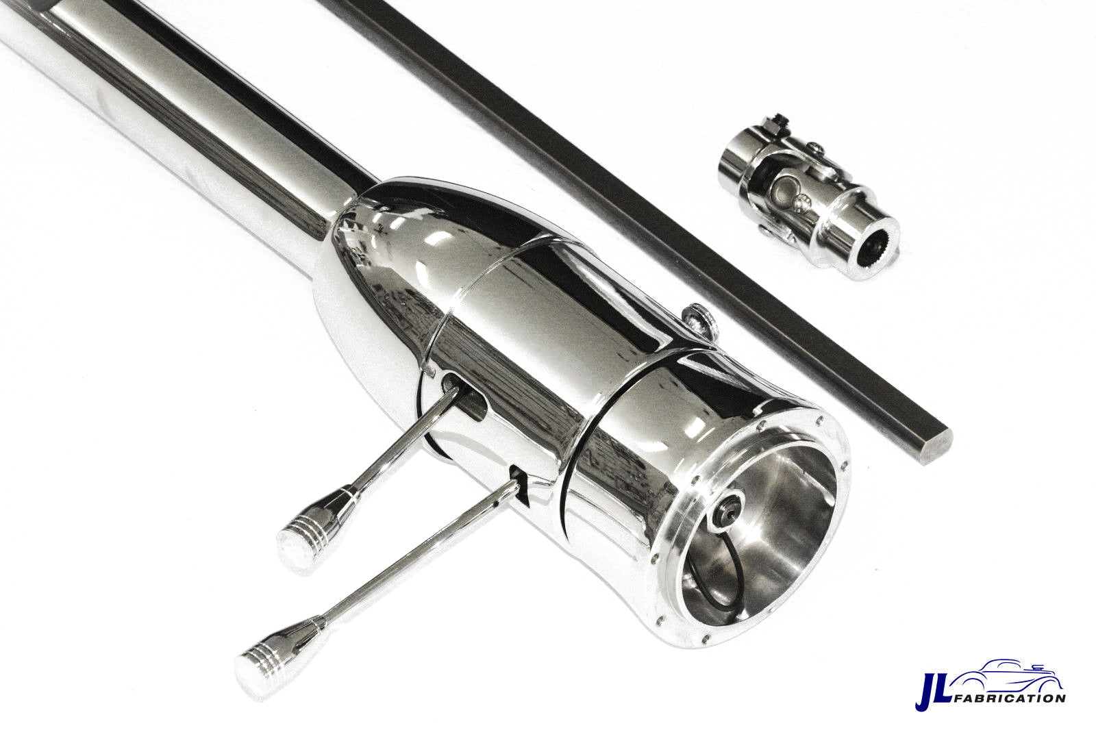 67-72 Chevy Pickup Truck Chrome Stainless Tilt Steering Column Kit with Power Steering